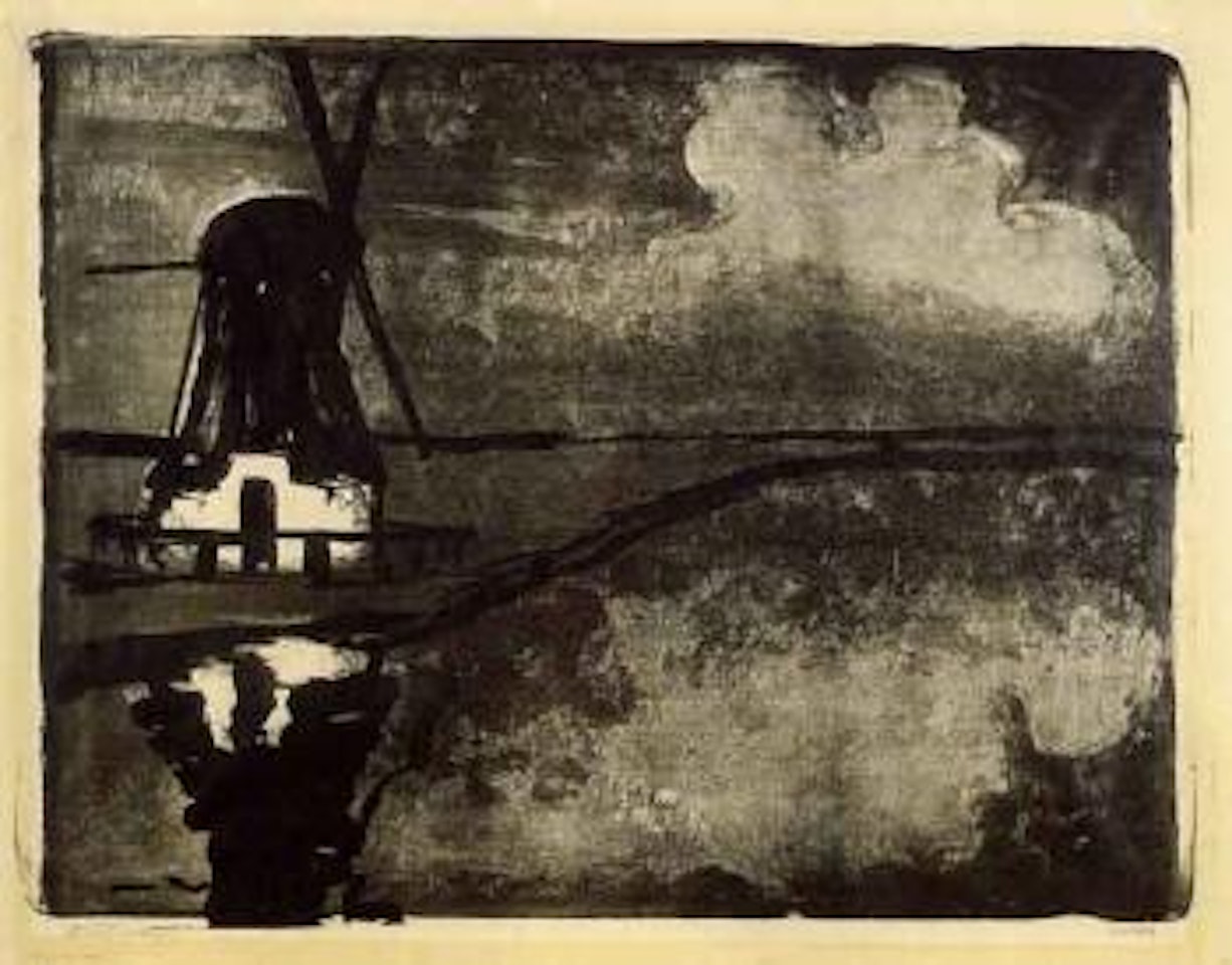 Water mill by Emil Nolde