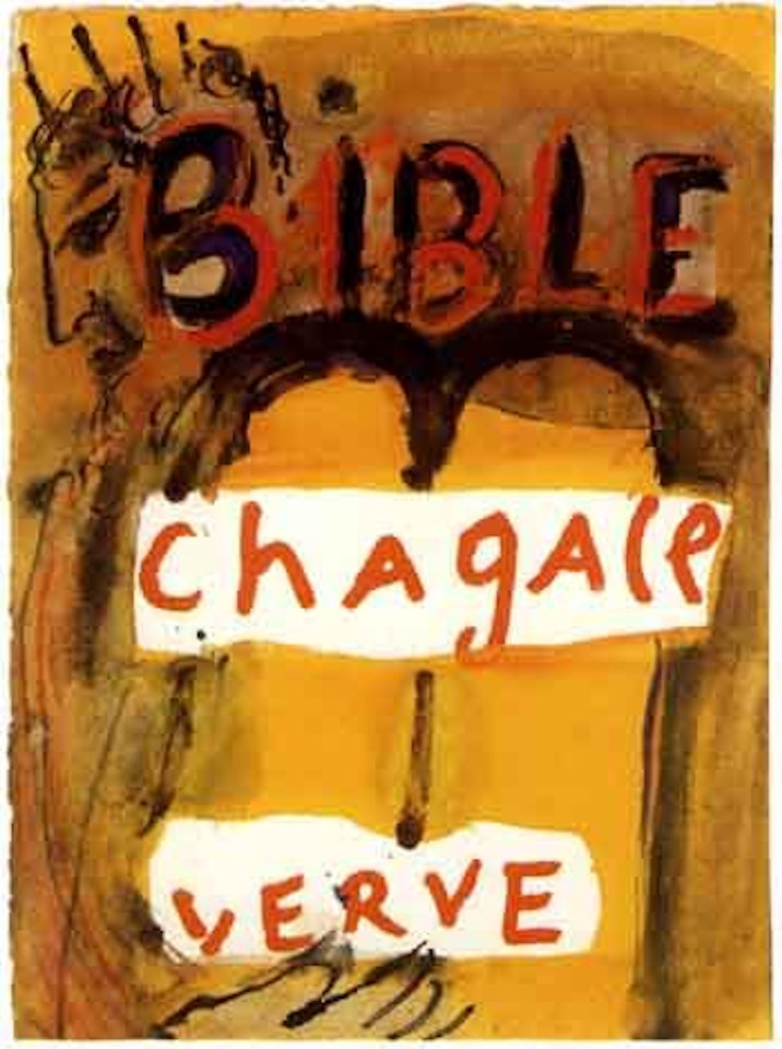 Moise, Bible-verve by Marc Chagall