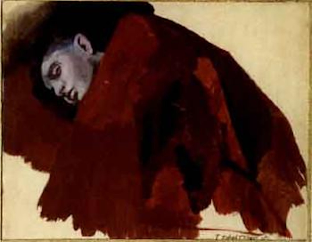 Homme endormi by Pavel Tchelitchew