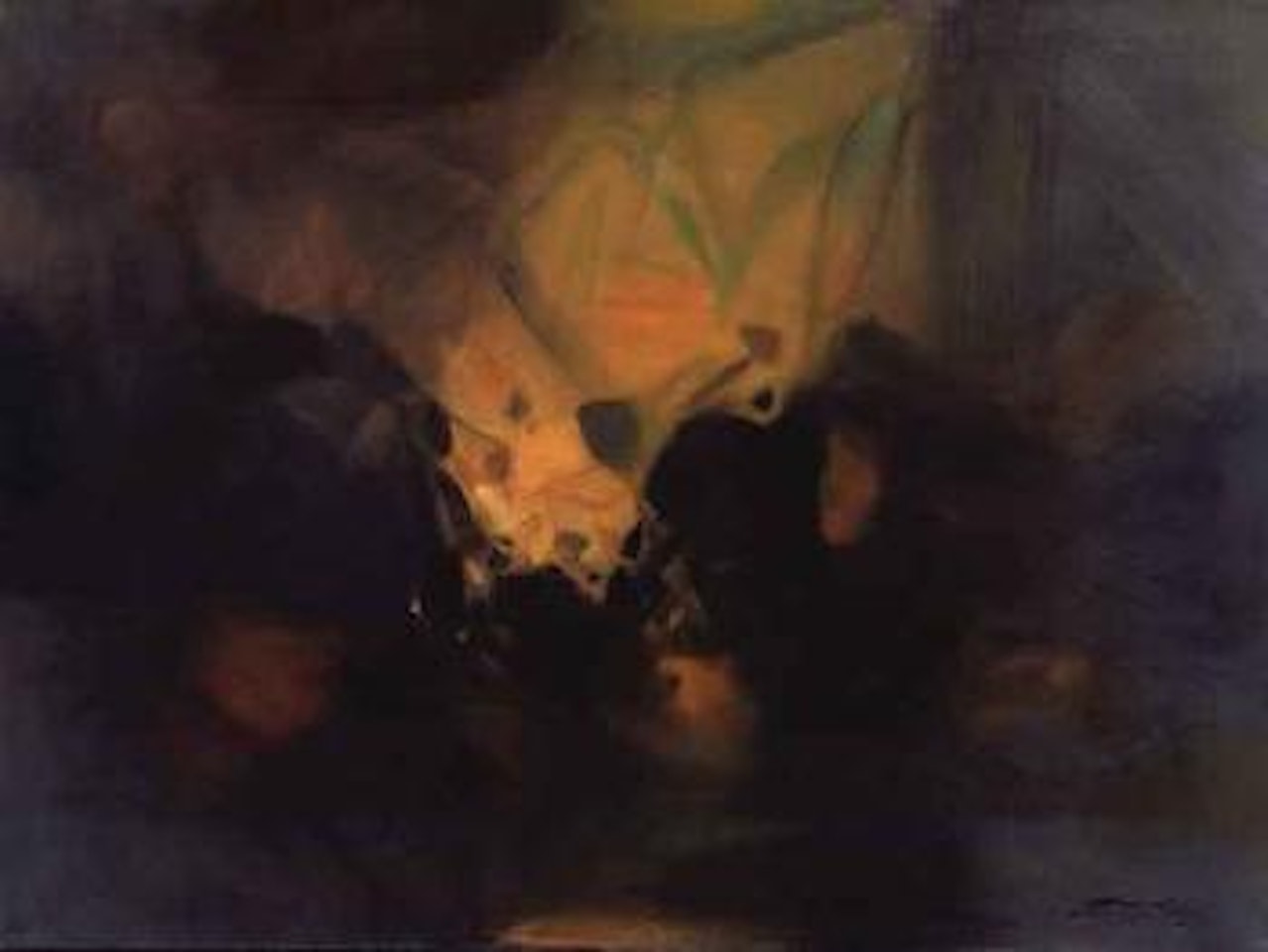 L'heure d'adieu by Chu Teh-Chun