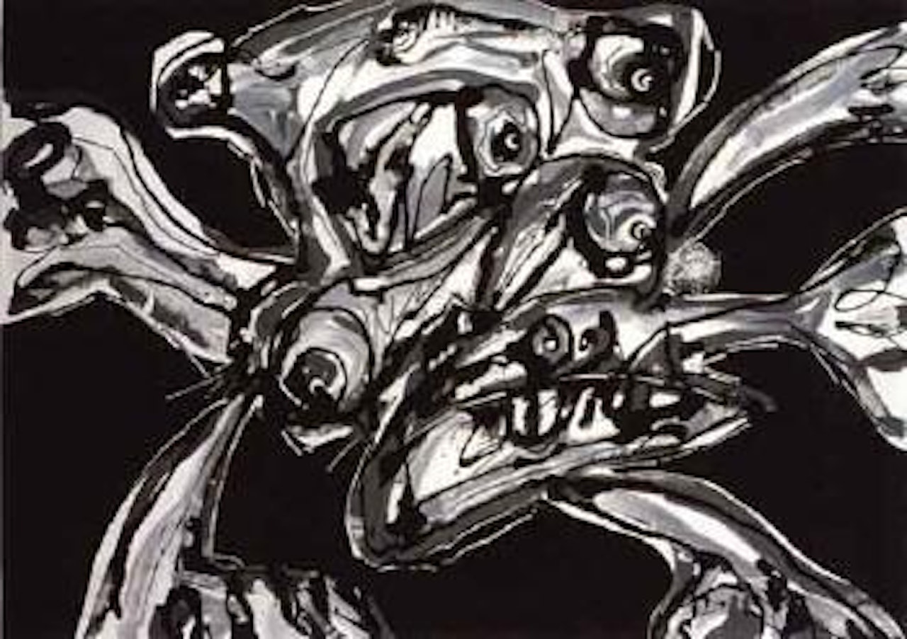 Crucifixion by Antonio Saura