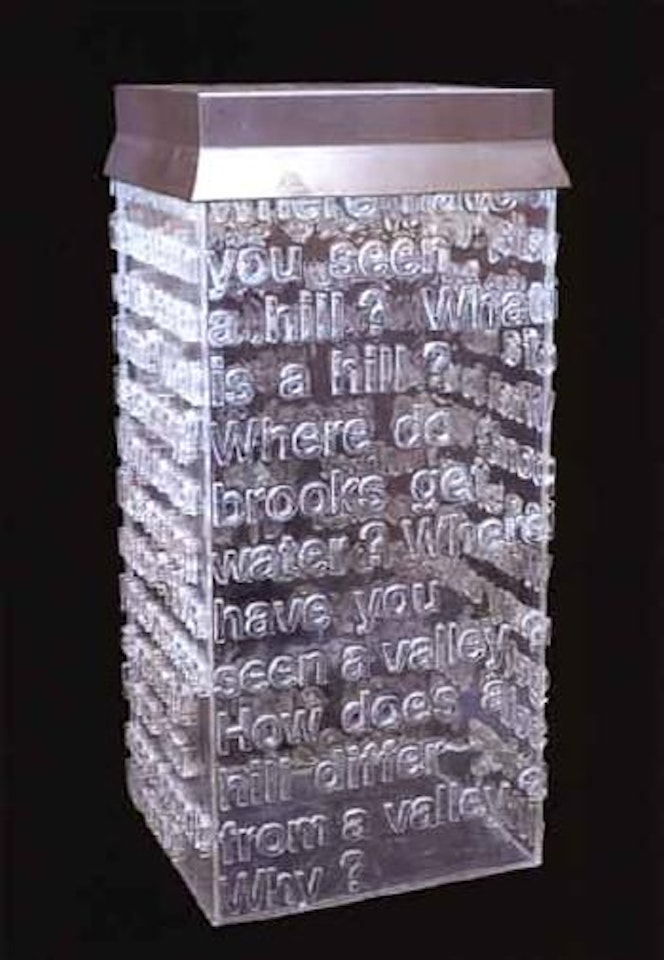 Why by Jaume Plensa