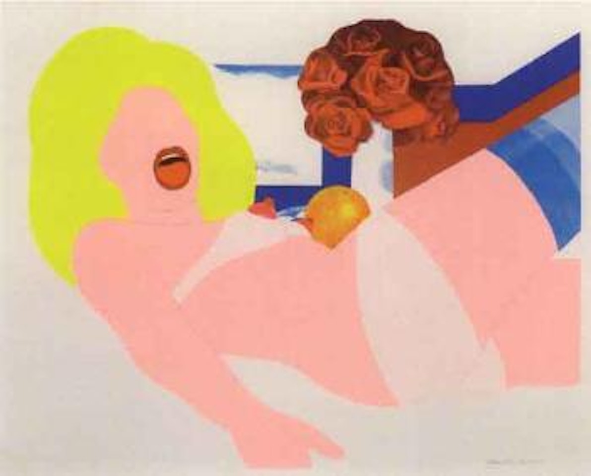 The big nude by Tom Wesselmann