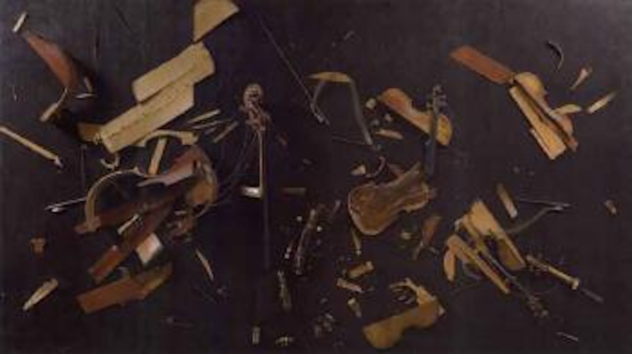 Le quintette Mozart by Arman