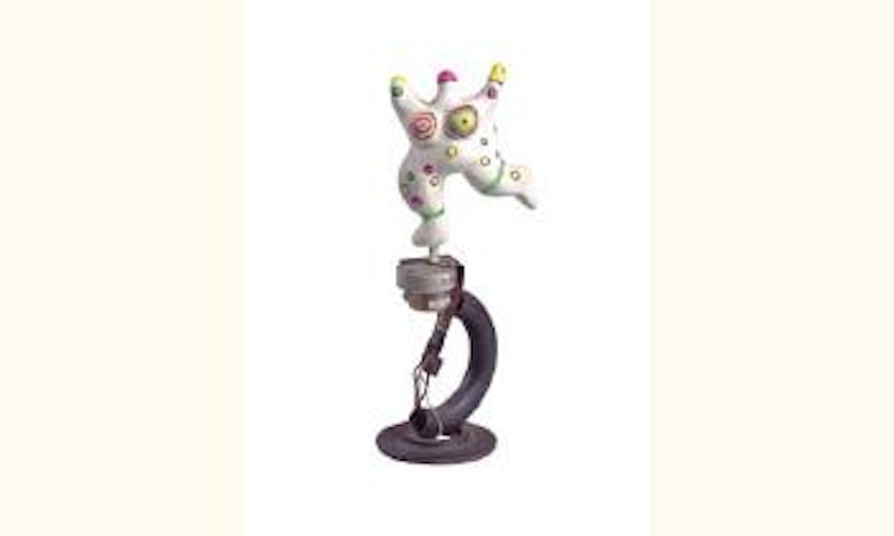 Dancing nana by Niki de Saint Phalle by Jean Tinguely