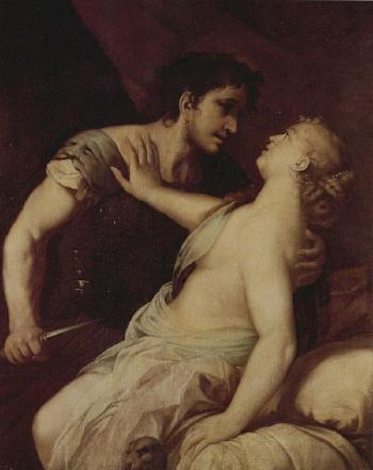 Tarquin and Lucretia by Circle of Luca Giordano