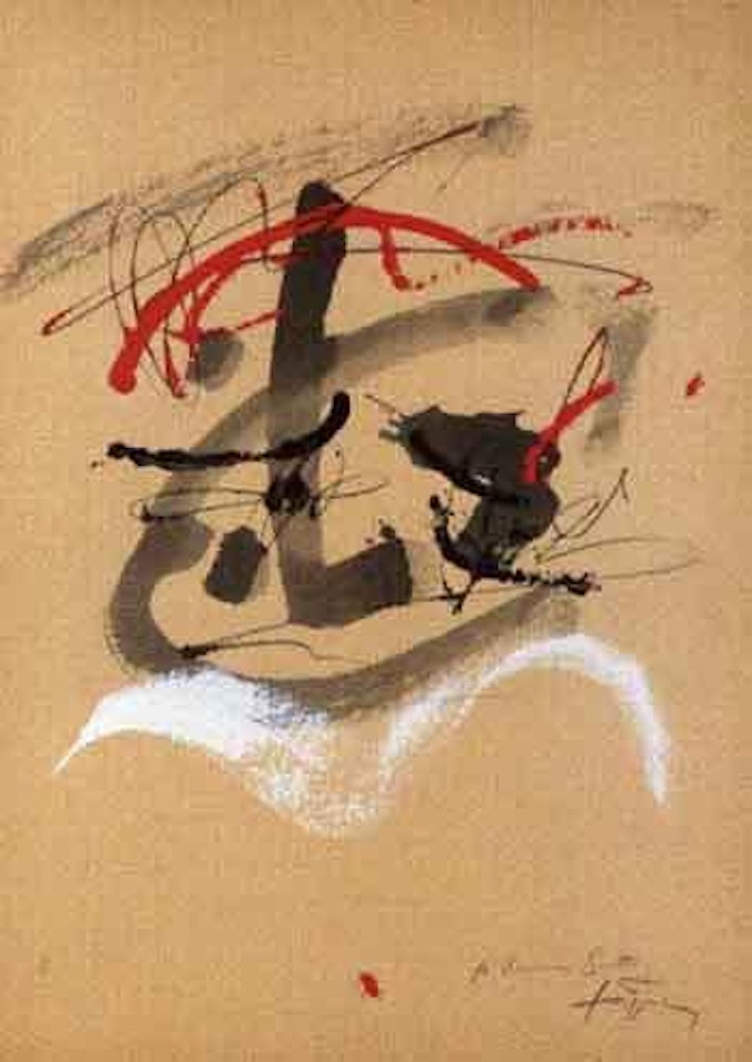 Untitled by Antoni Tapies