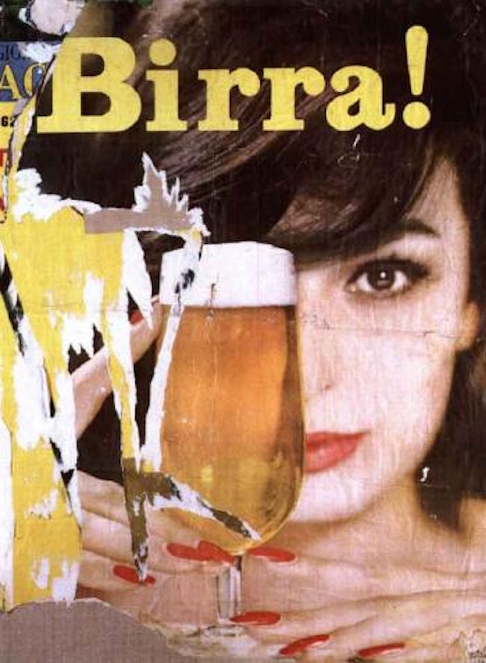 Beer by Mimmo Rotella