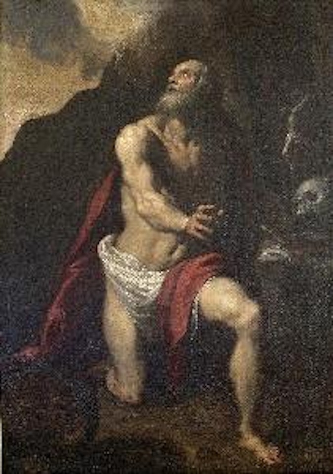 Saint Jerome by Jacopo Palma il Giovane