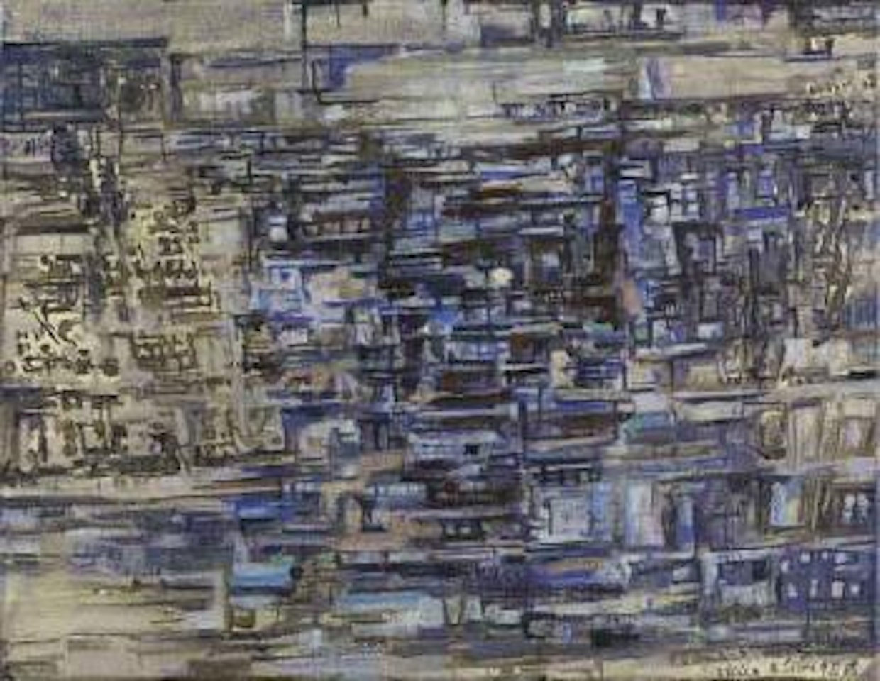 Composition by Maria Helena Vieira Da Silva