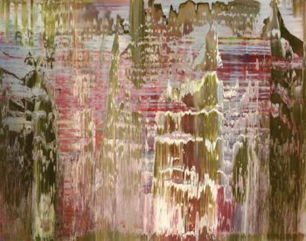 Abstraktes bild by Gerhard Richter