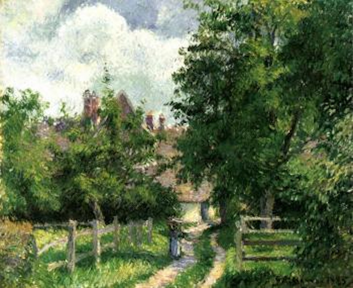 Neaufles-Saint-Martin, pres de Gisors by Camille Pissarro