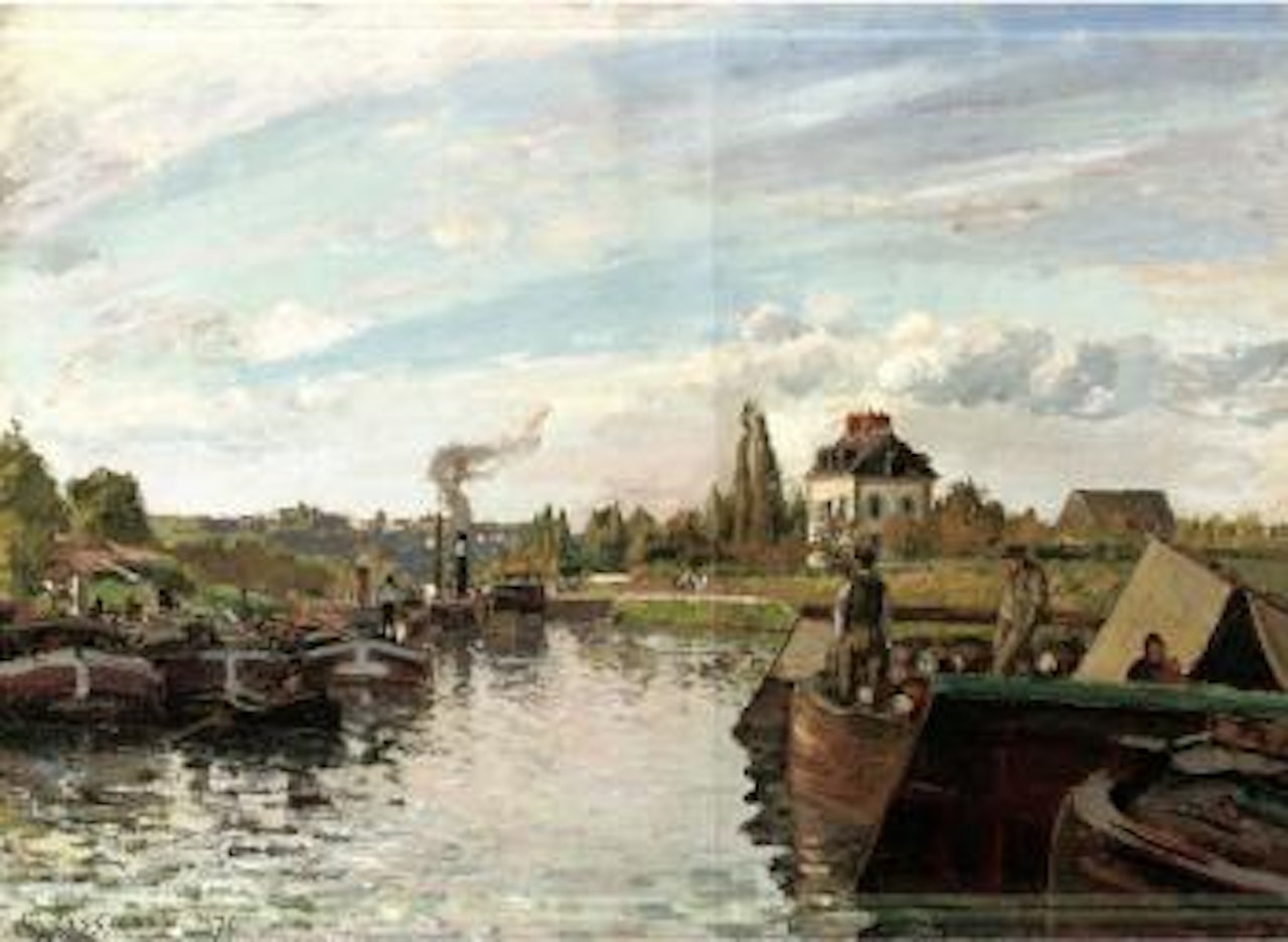 La Seine a Vetheuil by Claude Monet