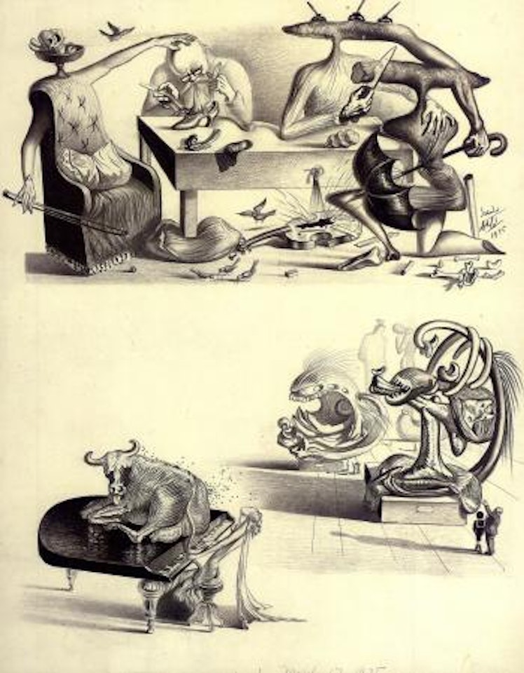 How super-realist Dali saw Broadway by Salvador Dali