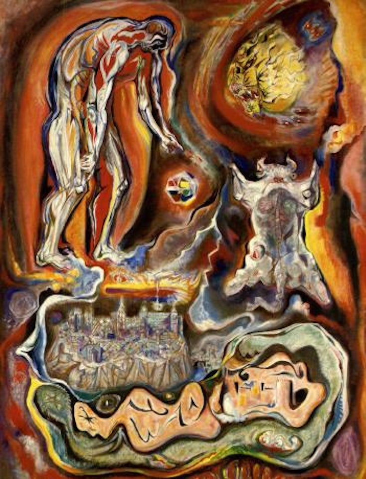 Vue emblematique de Tolede by André Masson