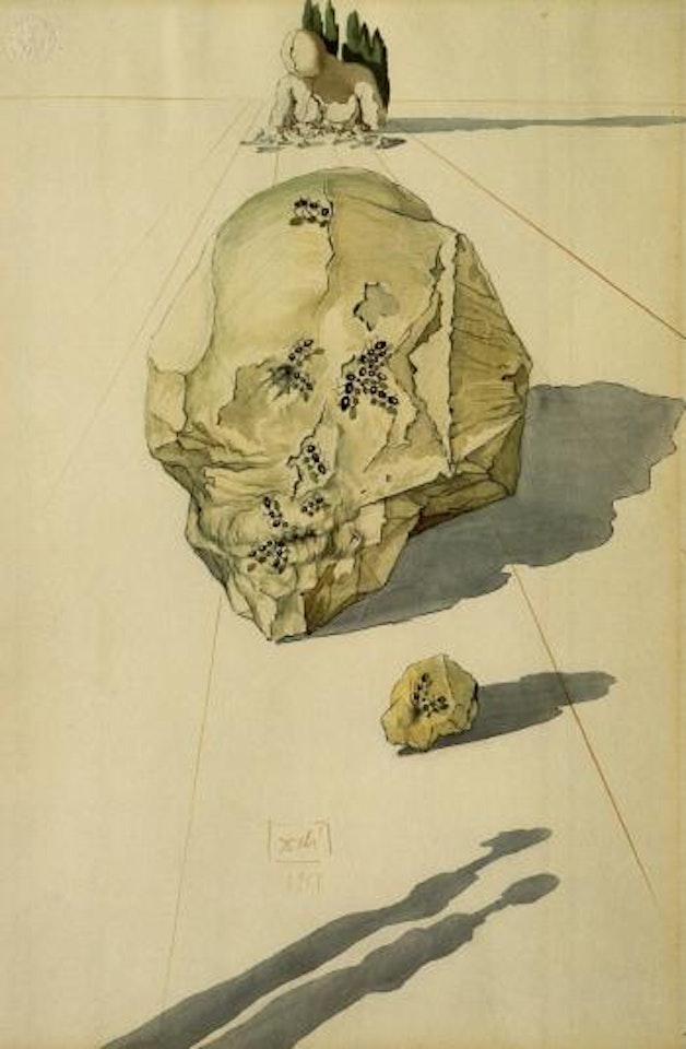 Supplice des hypocrites by Salvador Dali