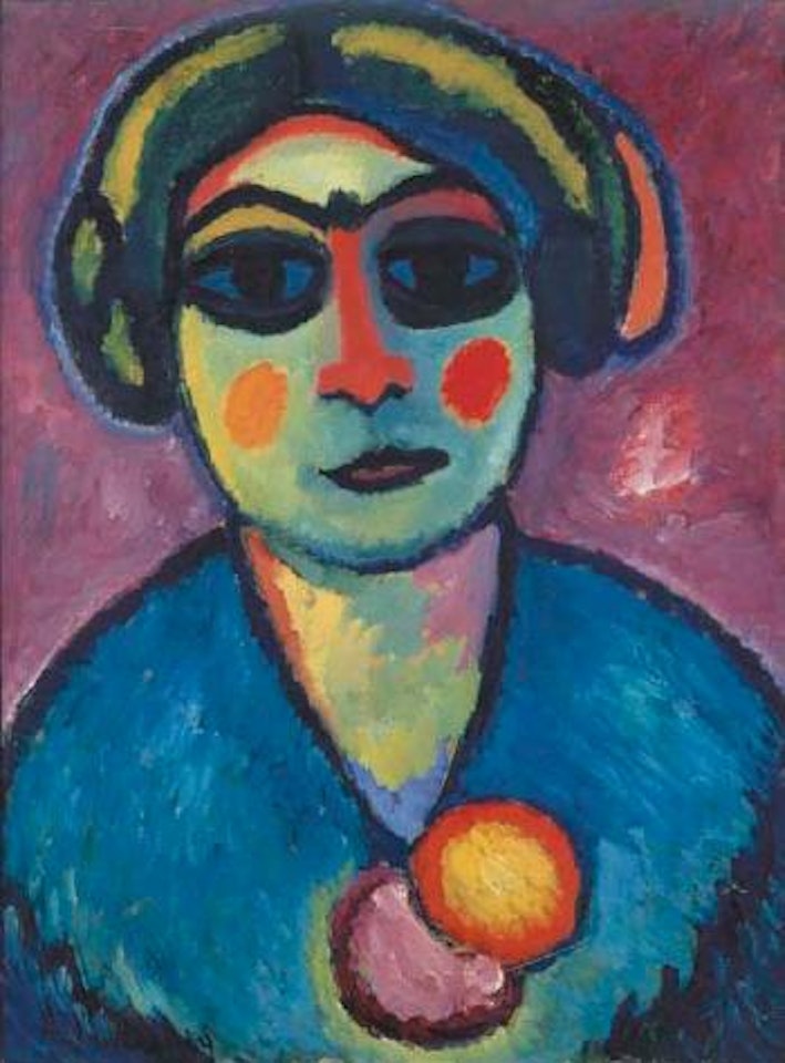 Dark eyes by Alexej von Jawlensky