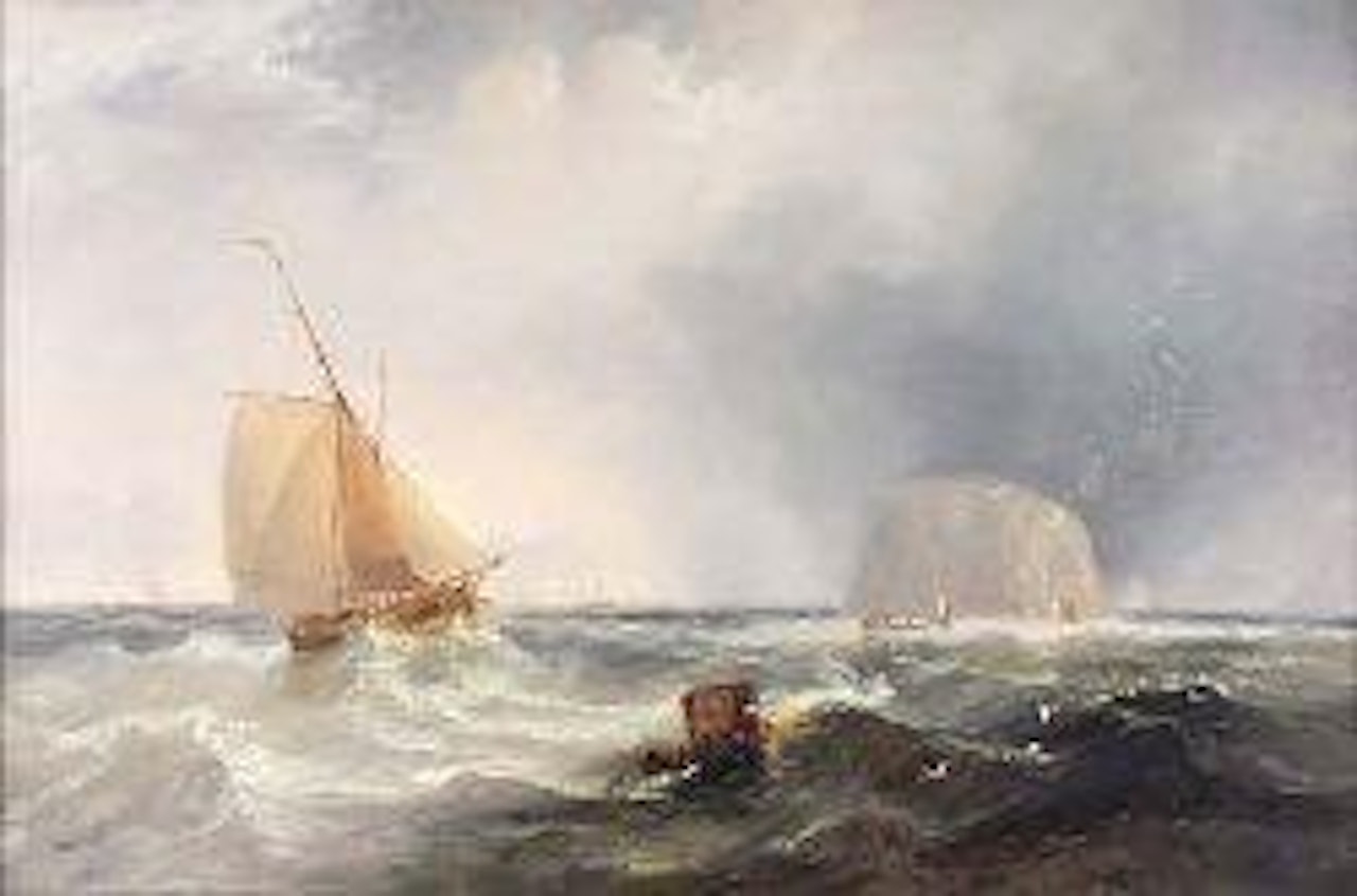 Shipping off the Bass Rock by John Wilson Carmichael