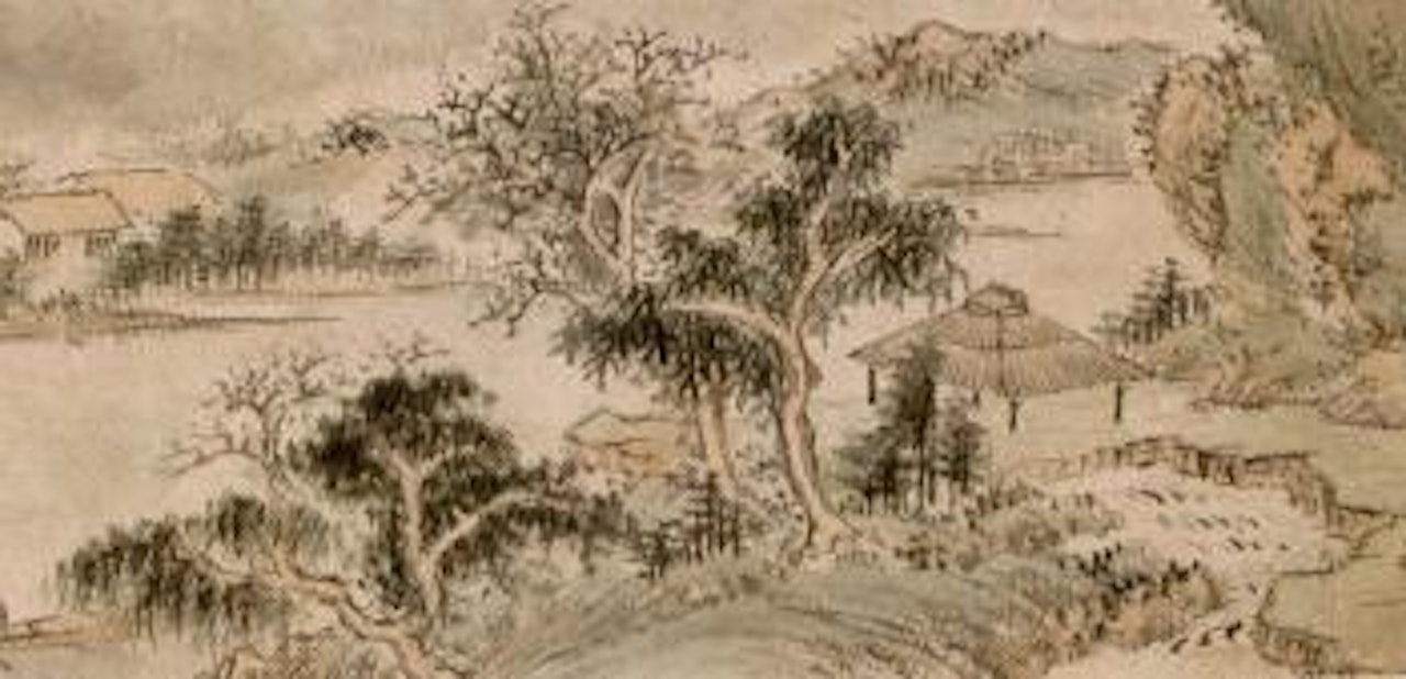 Landscape by Huang Gongwang