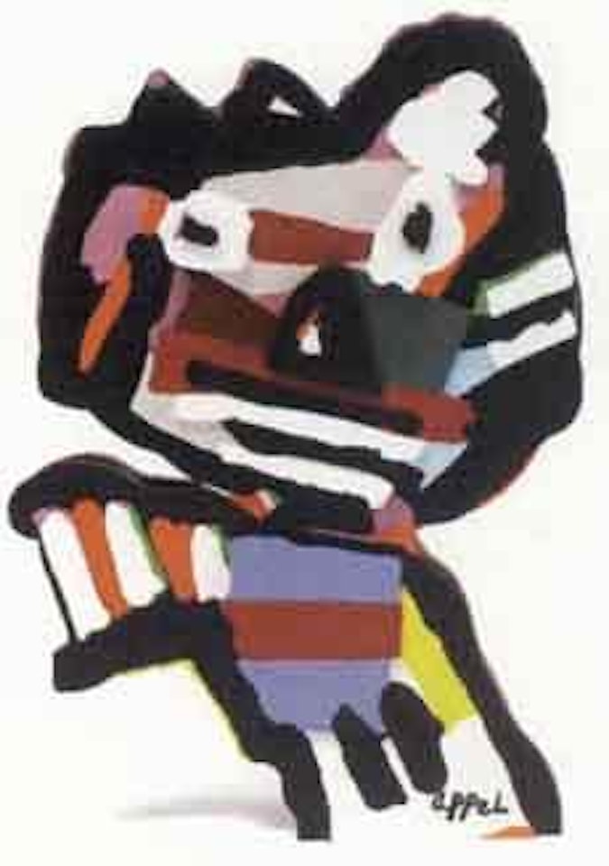 Dancing girl by Karel Appel