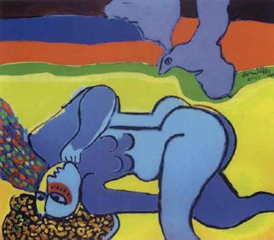 Inspiration in blue by Corneille