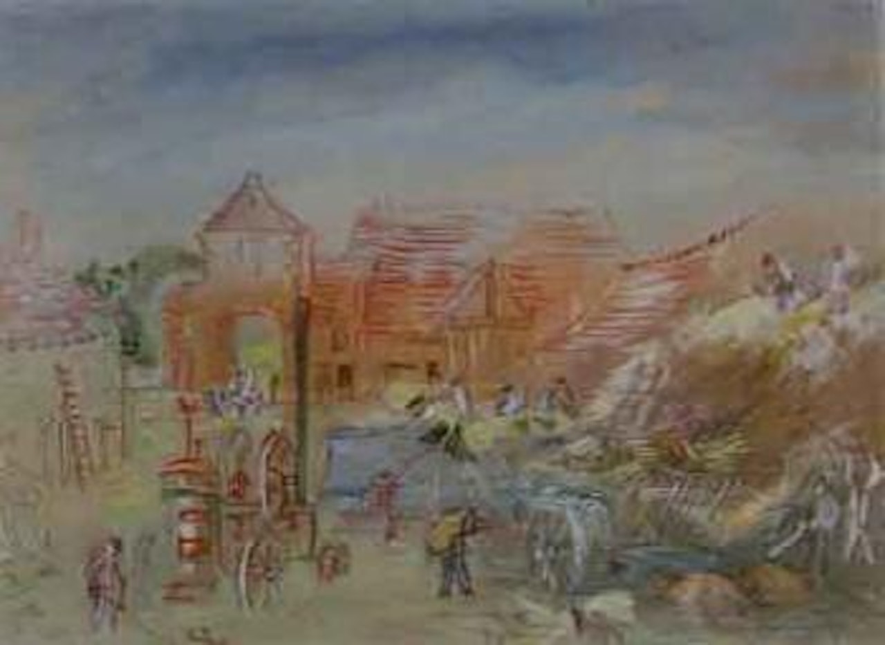 Moisson by Jean Dufy