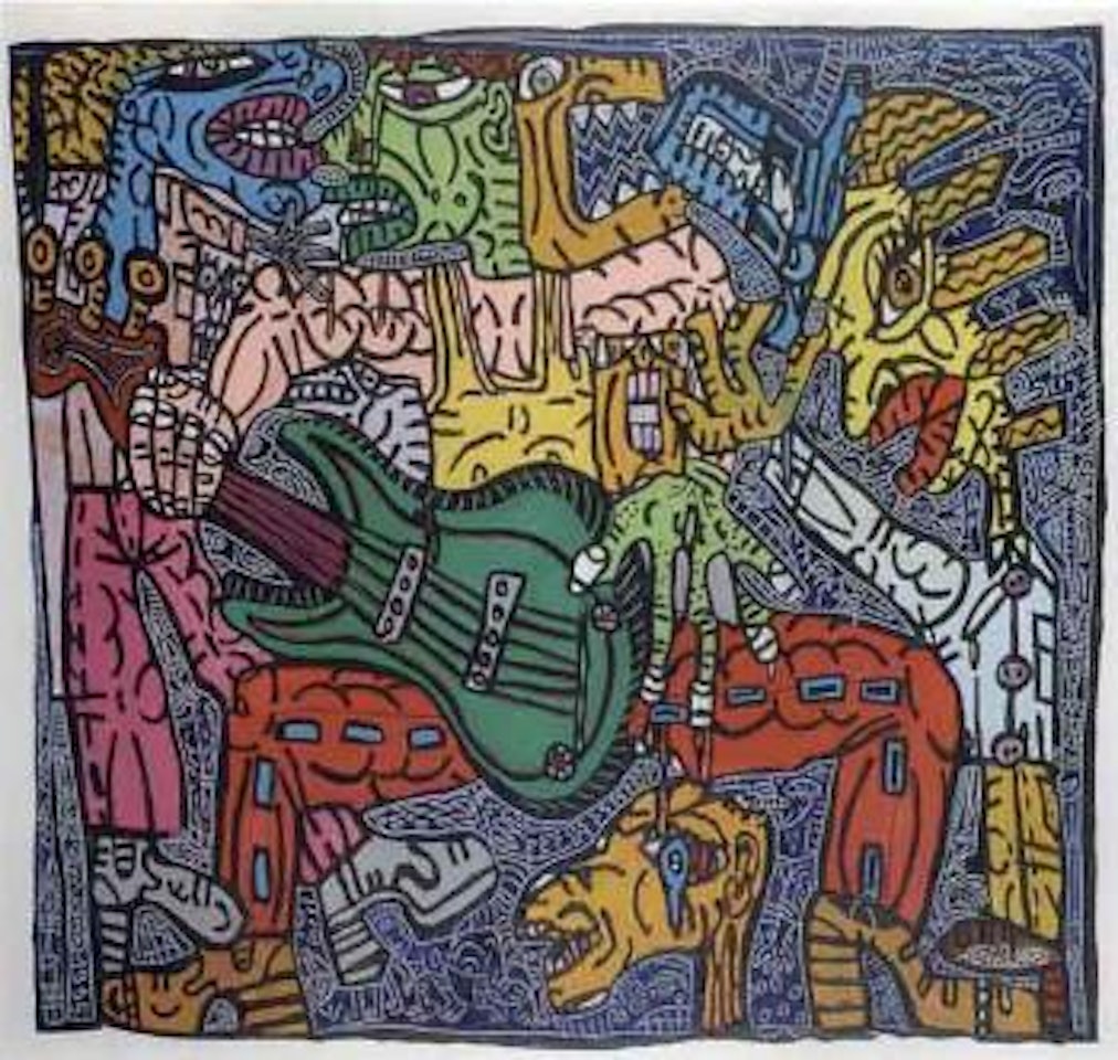 Musicians by Robert Combas