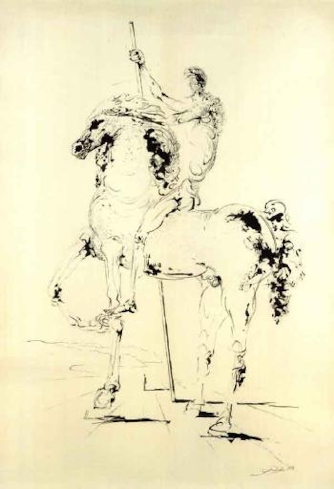 Chevalier de la Mort by Salvador Dali