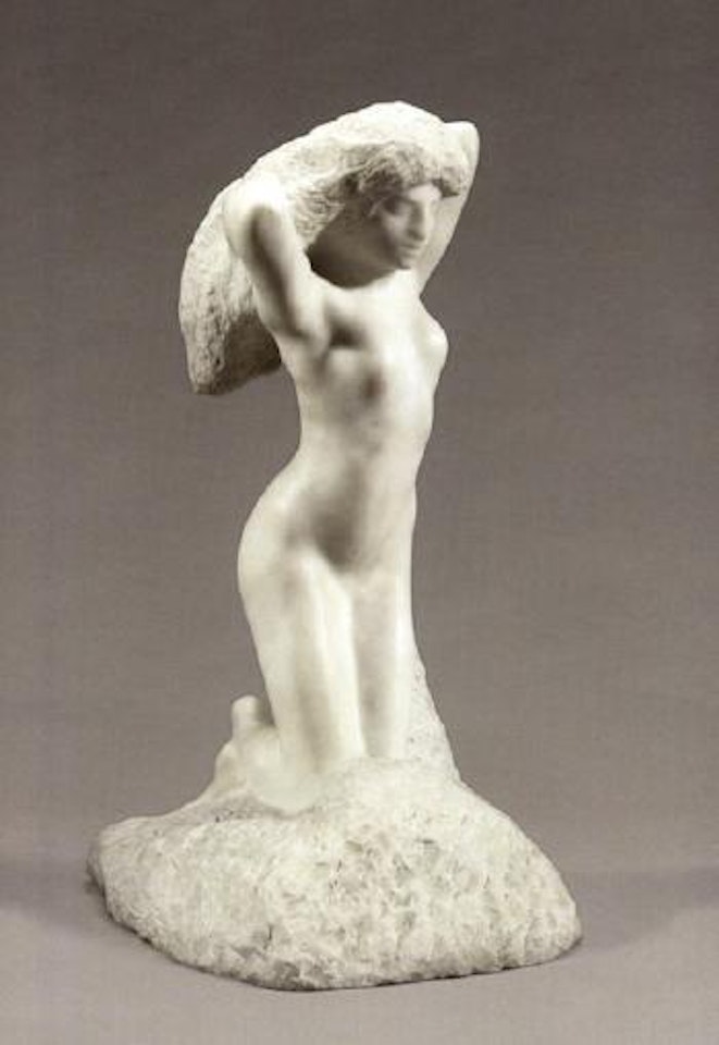 Faunesse a genoux by Auguste Rodin