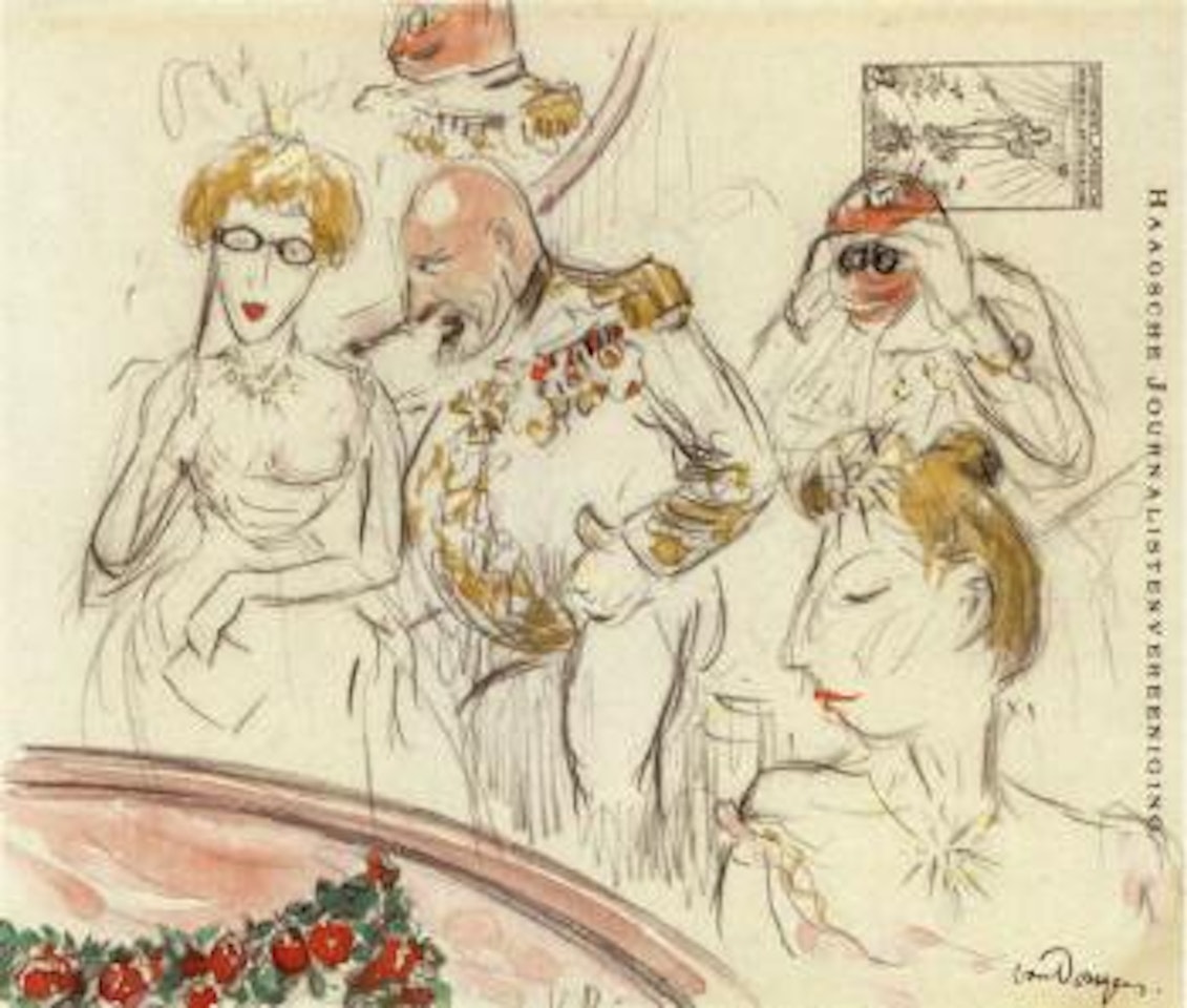 A l'opera by Kees van Dongen