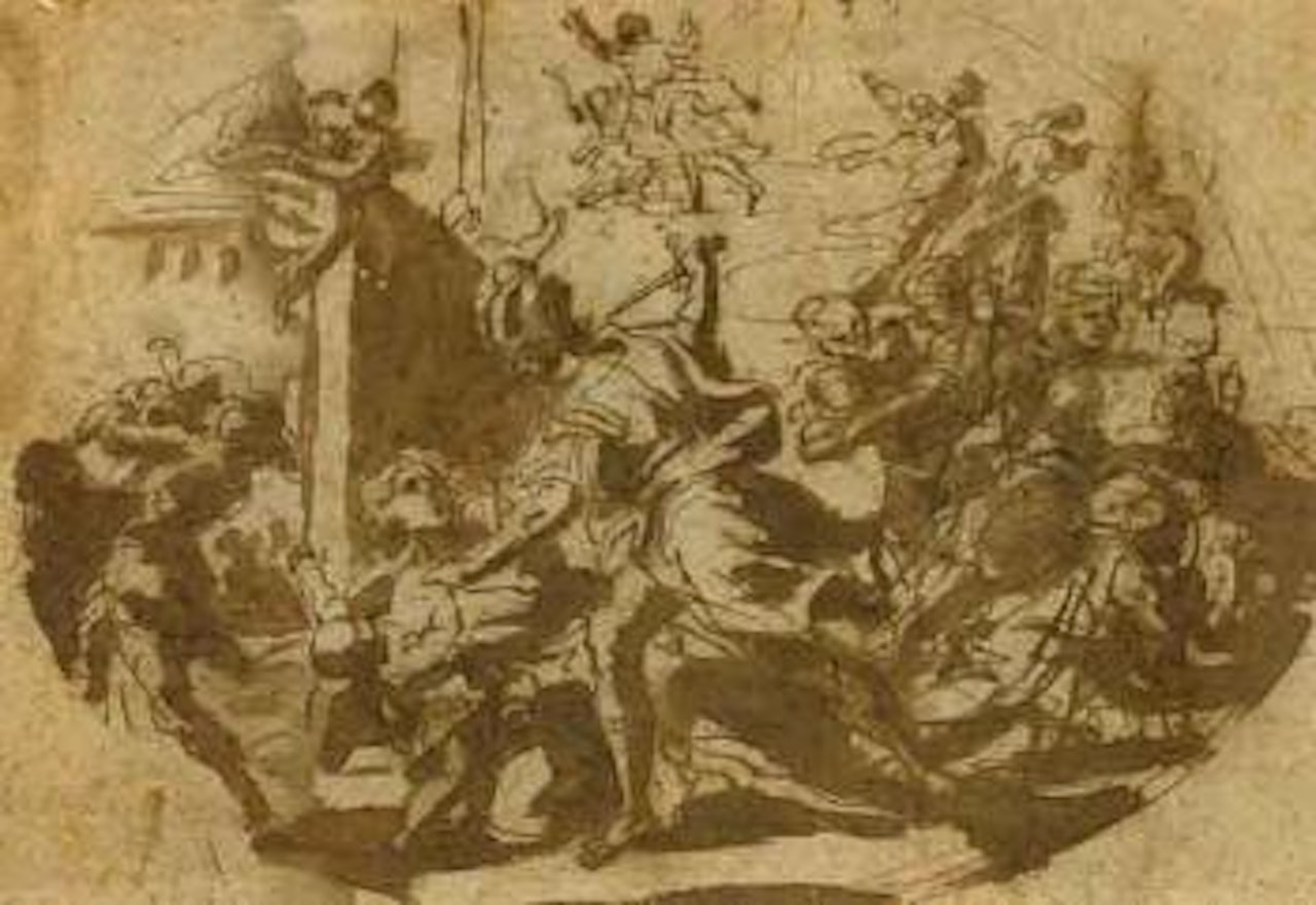 Le massacre des innocents by Pier Francesco Mola