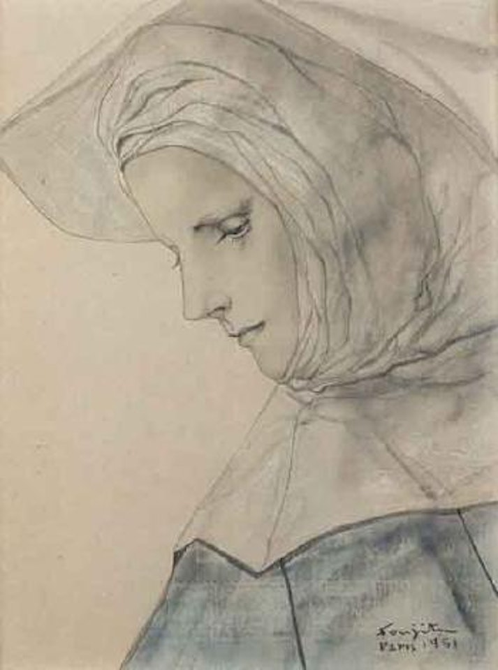 La religieuse by Leonard Tsuguharu Foujita