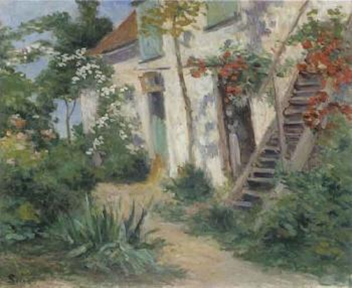 Rolleboise, la maison de Luce by Maximilien Luce