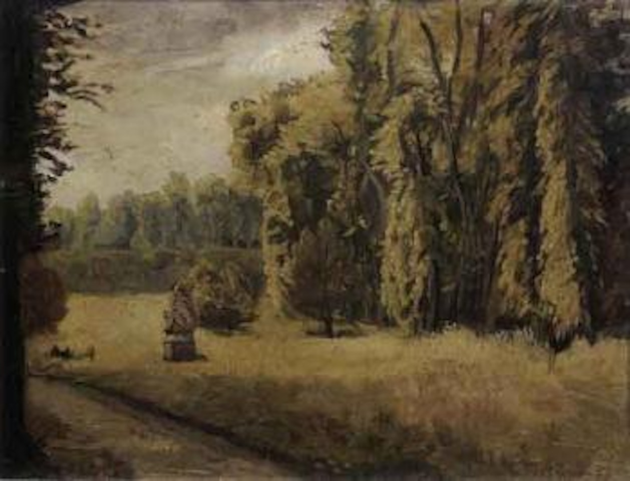 Le parc de Saint-Cloud by Emile Bernard