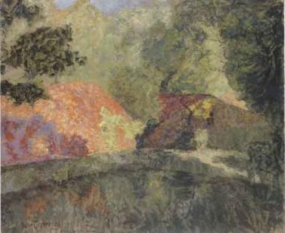 Les toits rouges by Victor Charreton