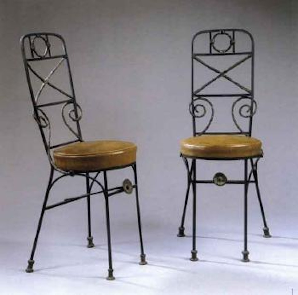 Paire de chaises by Diego Giacometti