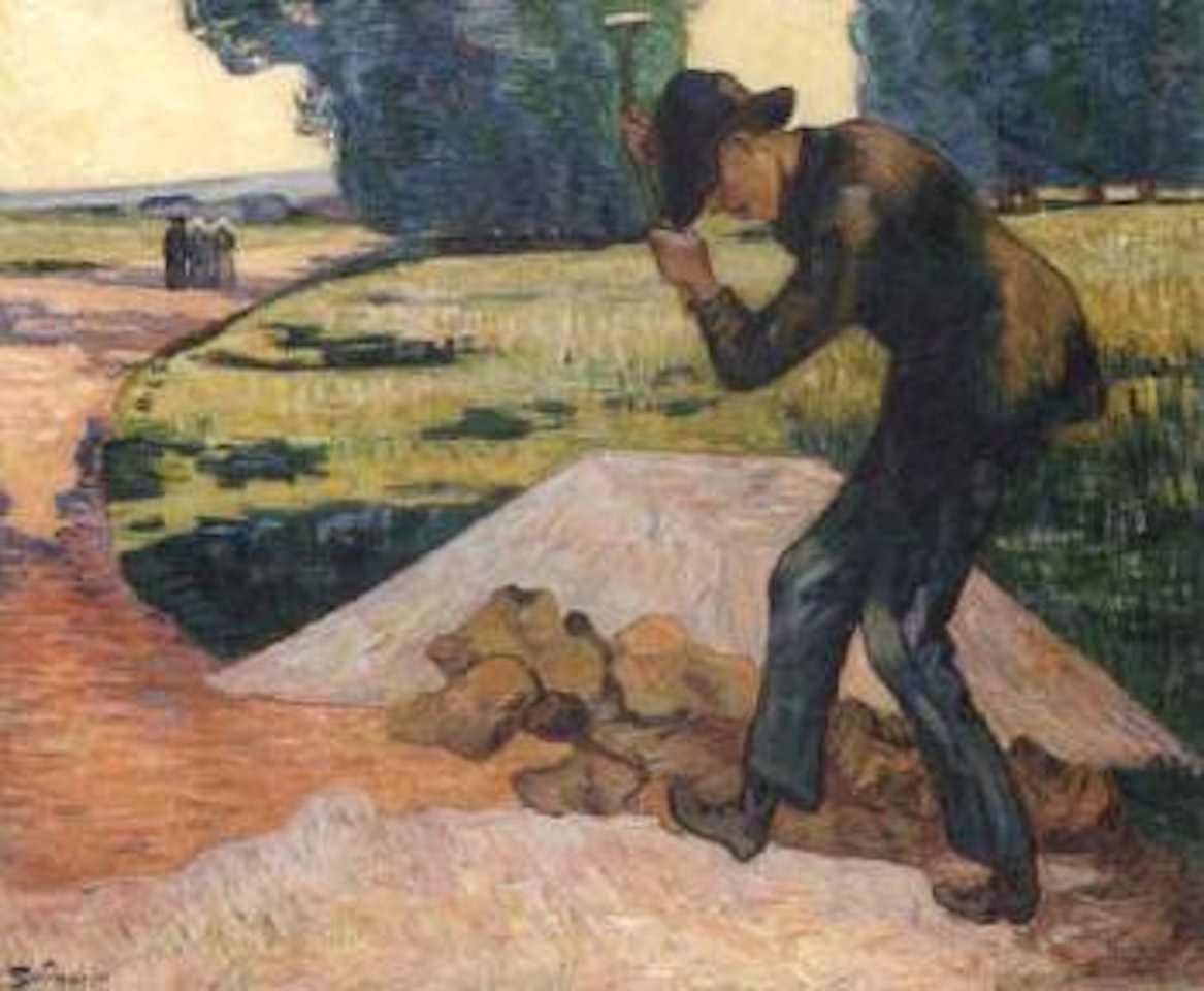 Le casseur de pierre by Armand Guillaumin