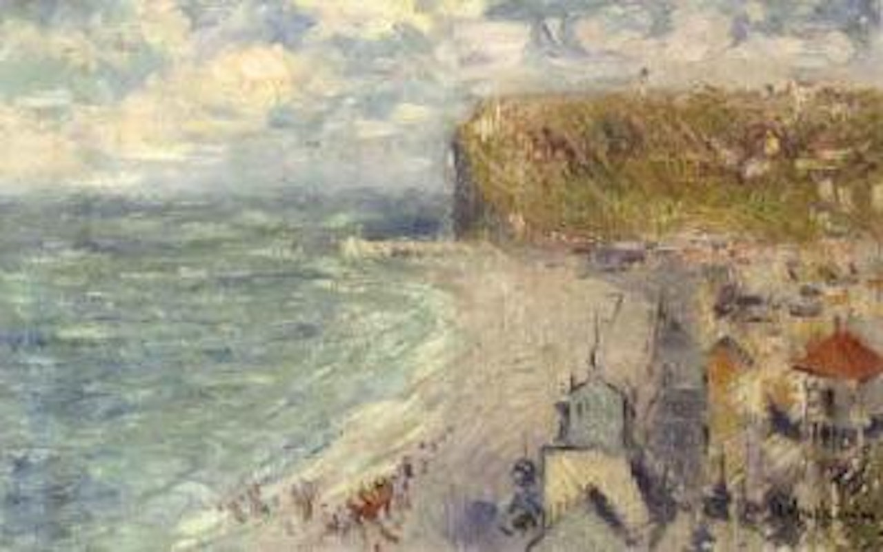 La plage de Fecamp by Gustave Loiseau