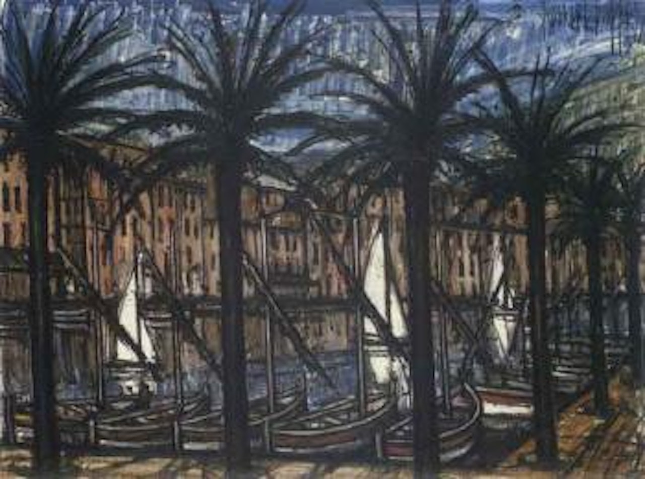 Le port de Beaulieu by Bernard Buffet