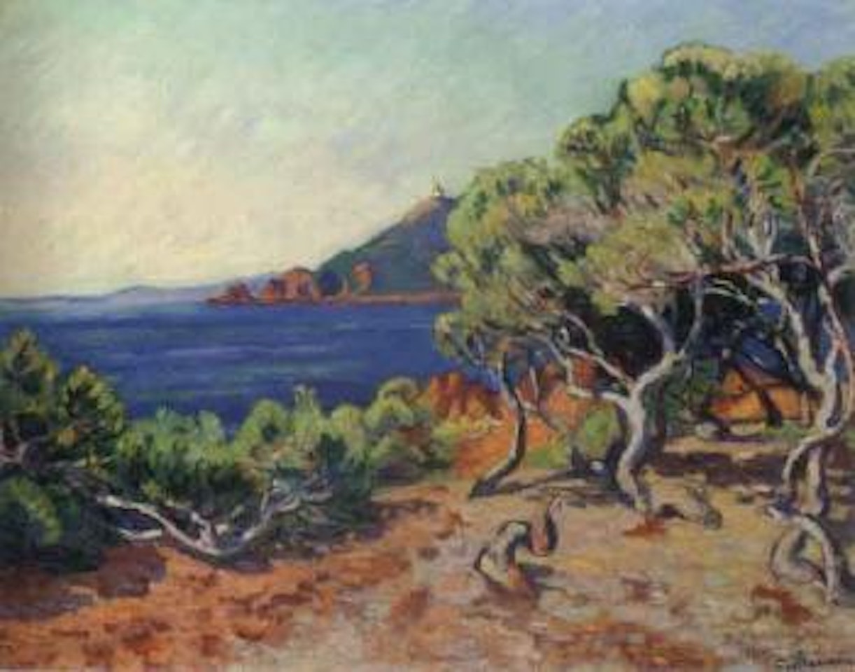L'entree de la baie d'Agay, le matin by Armand Guillaumin