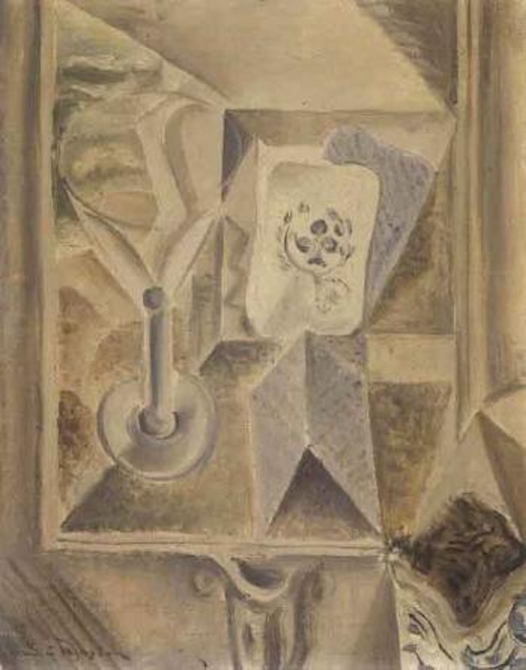 Le verre devant la mer by André Masson