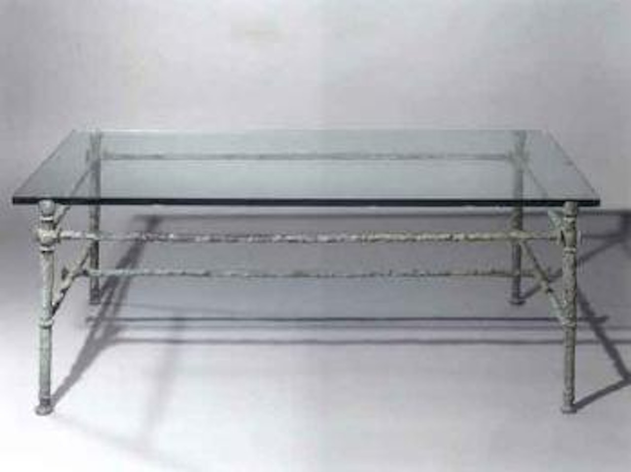 Grande table basse a jeux by Diego Giacometti