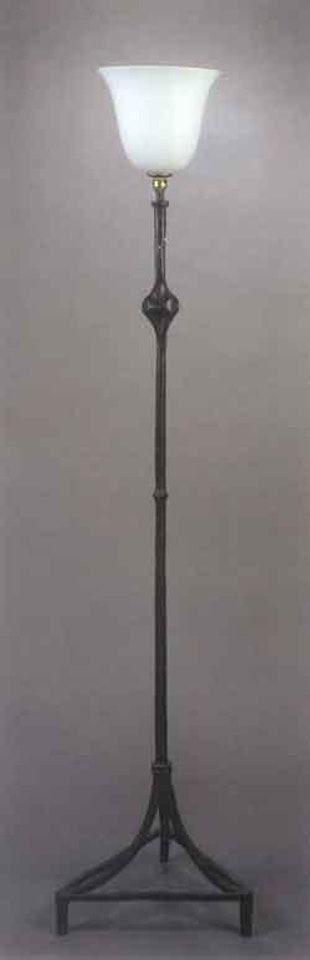 Grande lampe avec noeuds by Alberto Giacometti by Diego Giacometti