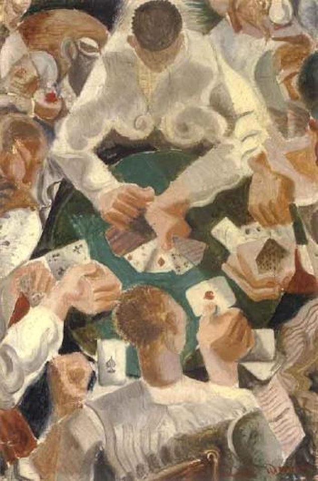 Partie de cartes by André Masson