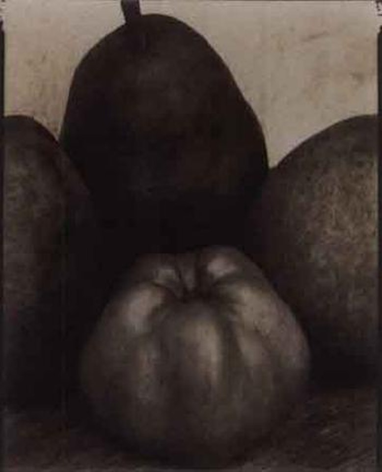 Three pears and apple, France by Edward Steichen