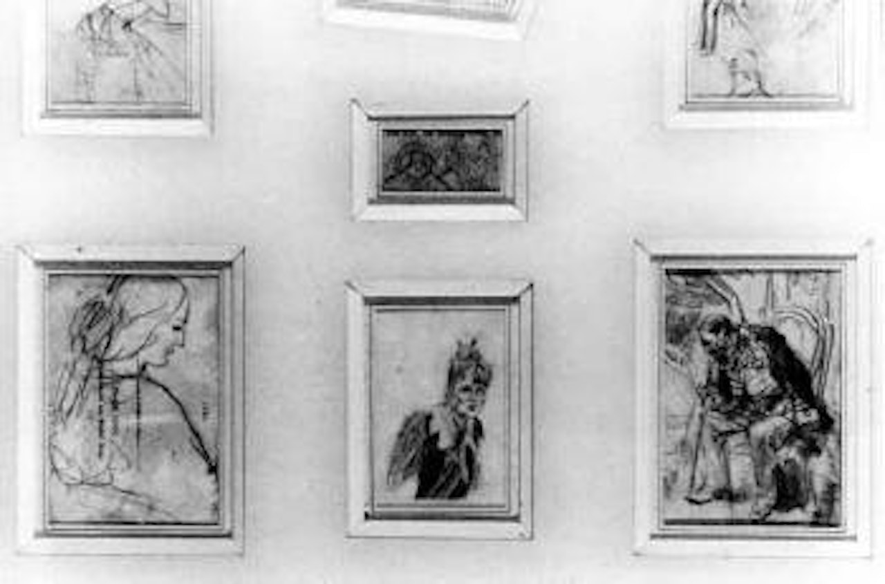Figures studies by Adolph Menzel