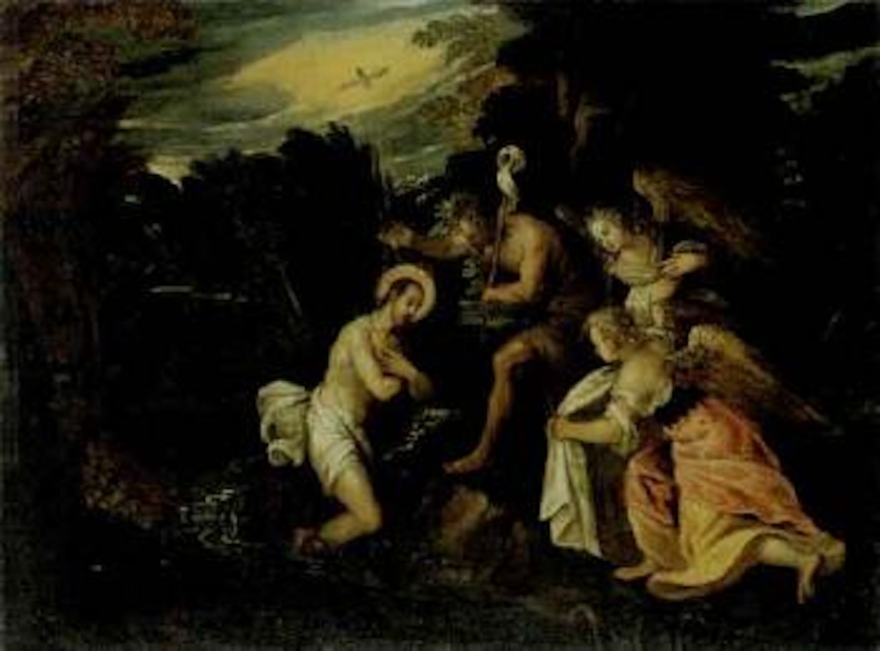 Baptism of Christ in the Jordan by Paolo Veronese