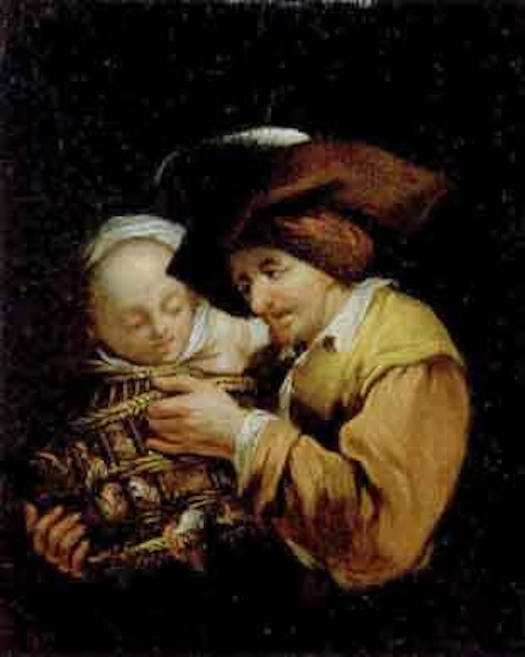 Poultry seller by Christian Wilhelm Ernst Dietrich