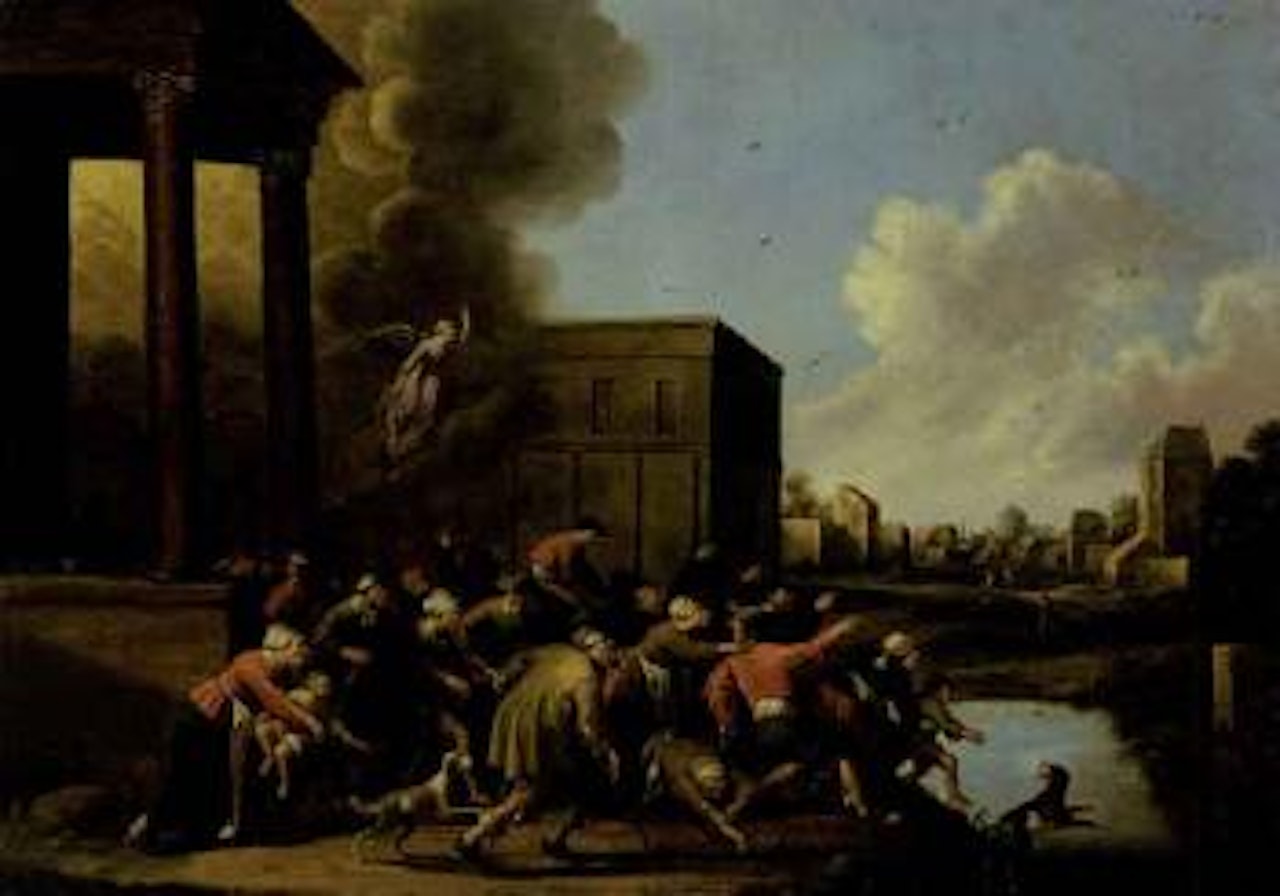 Bethesda healing pond by Joost Cornelisz Droochsloot