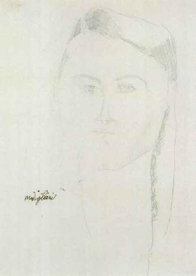 Jeune femme by Amedeo Modigliani